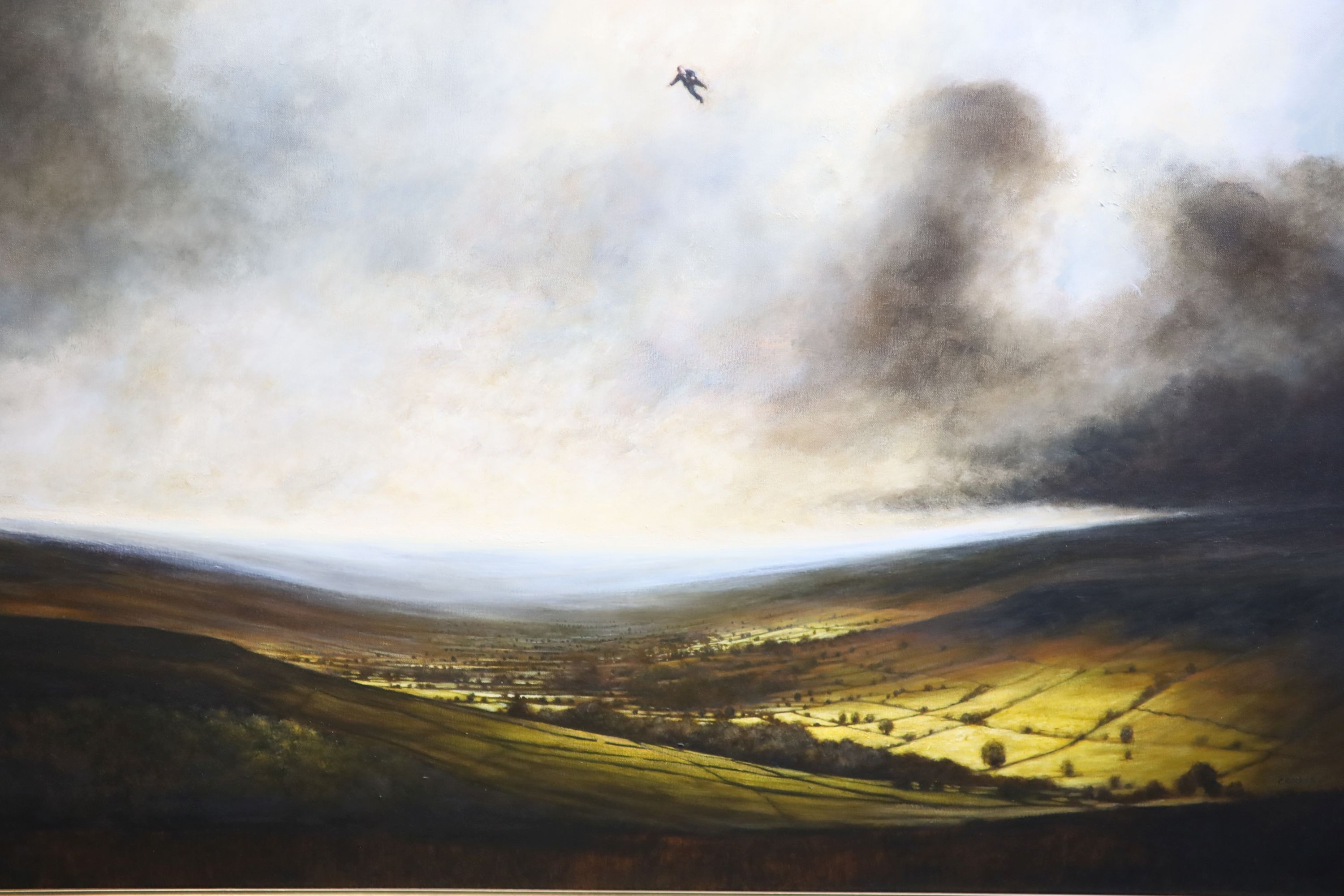 Andrew Crocker (1962-), 'The Same But Different', Oil on canvas, 110 x 130cm.